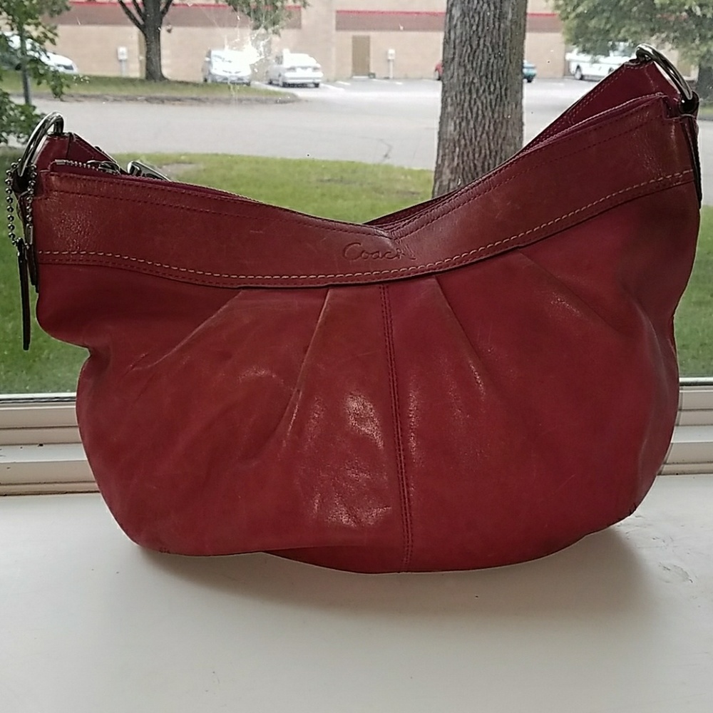 Pink Coach bag
